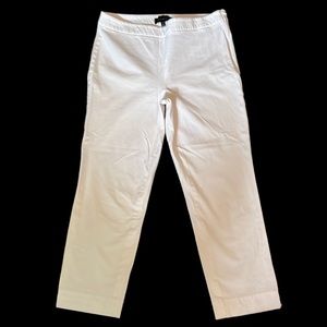 Talbots Womens White, Ankle Length, Pants,  Size 8